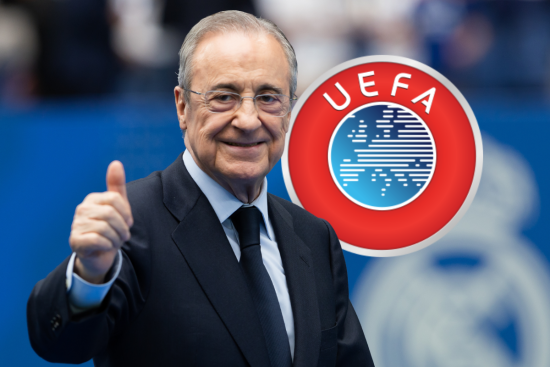 FLORENTINO PÉREZ, UEFA