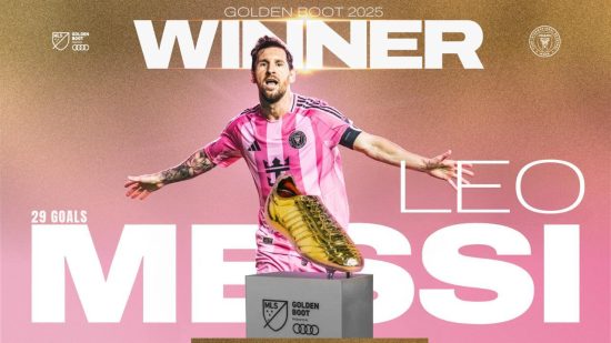 Messi, Bota de Oro