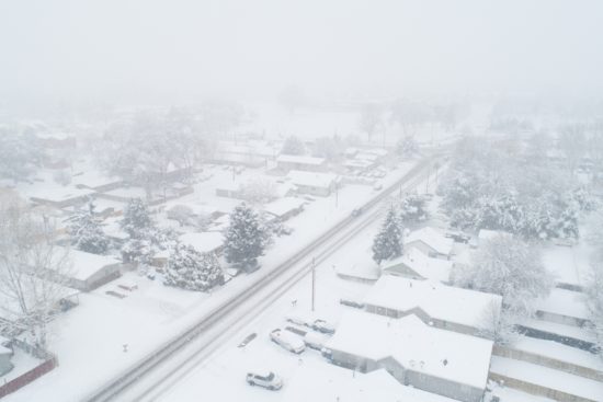 Tormentas de nieve en EEUU