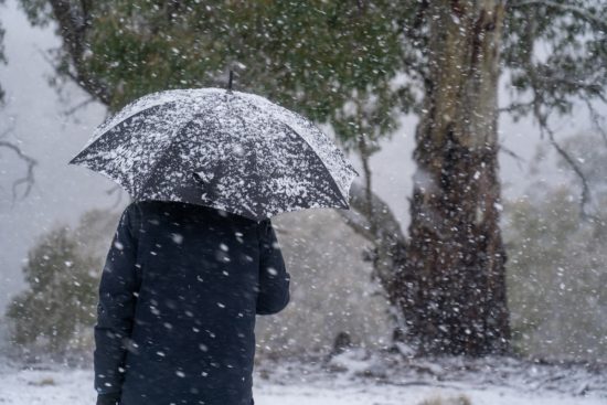 Tormenta de nieve en Alabama