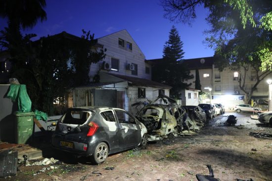 Sexta oleada de misiles en Israel