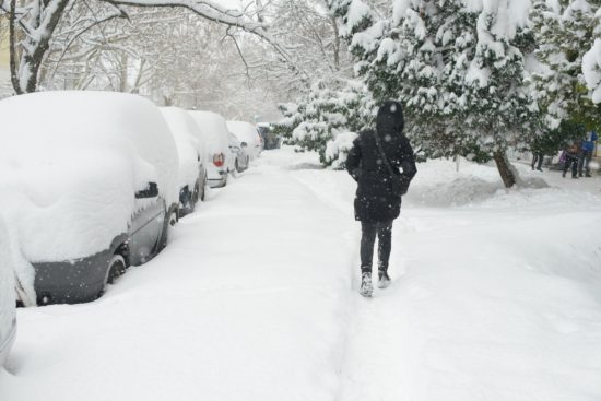 Nevadas vuelven a EEUU