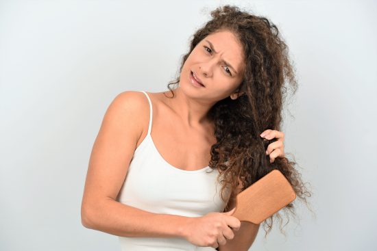 cabello, tipos, lisos, ondulados, cepillos