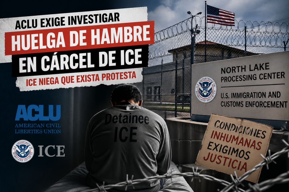 ICE niega huelga de hambre en Michigan