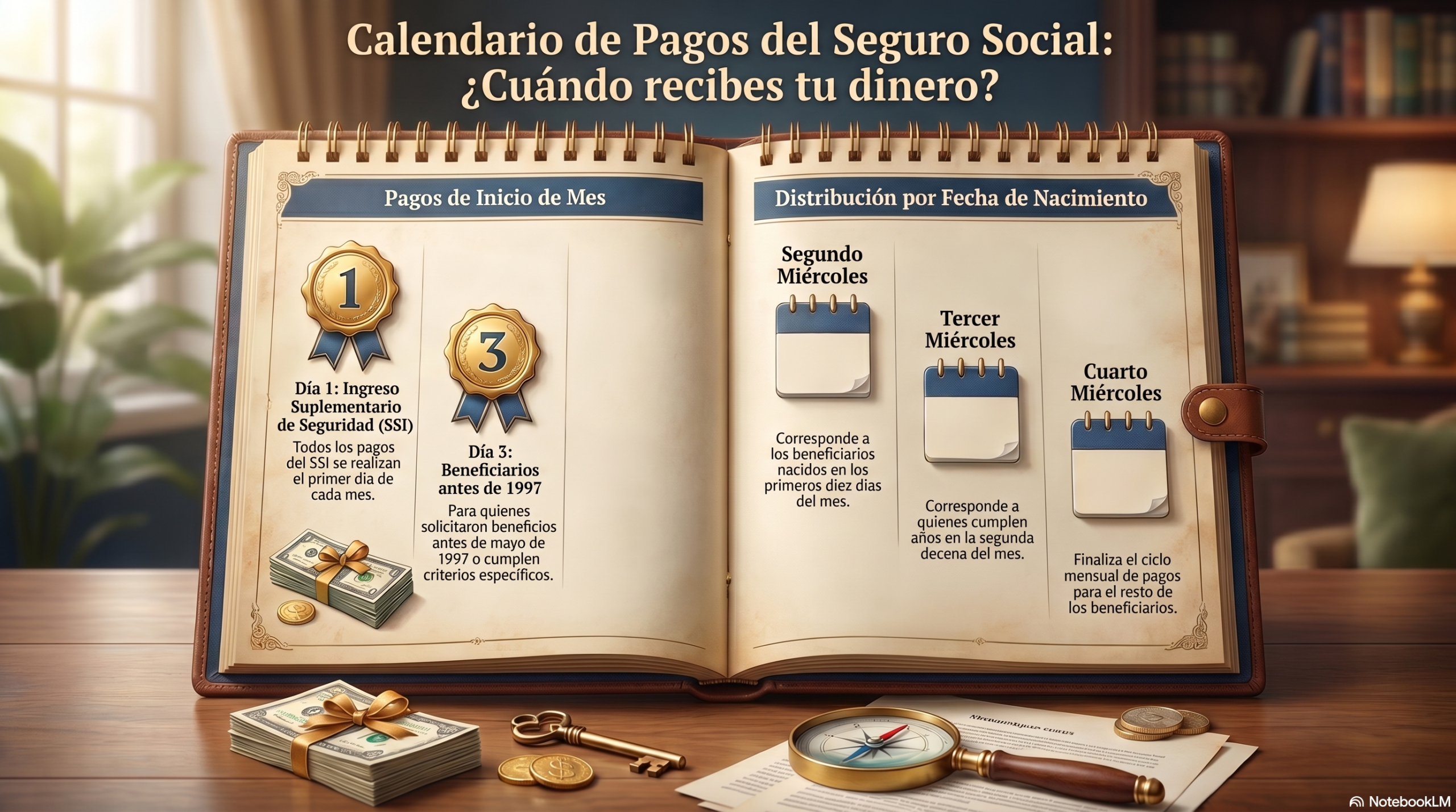 Cómo se distribuyen los pagos del Seguro Social