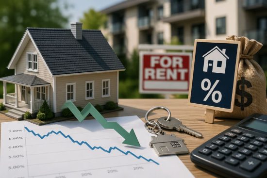 caen las tasas hipotecarias en EEUU