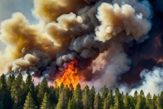 Incendio forestal en Simi Valley
