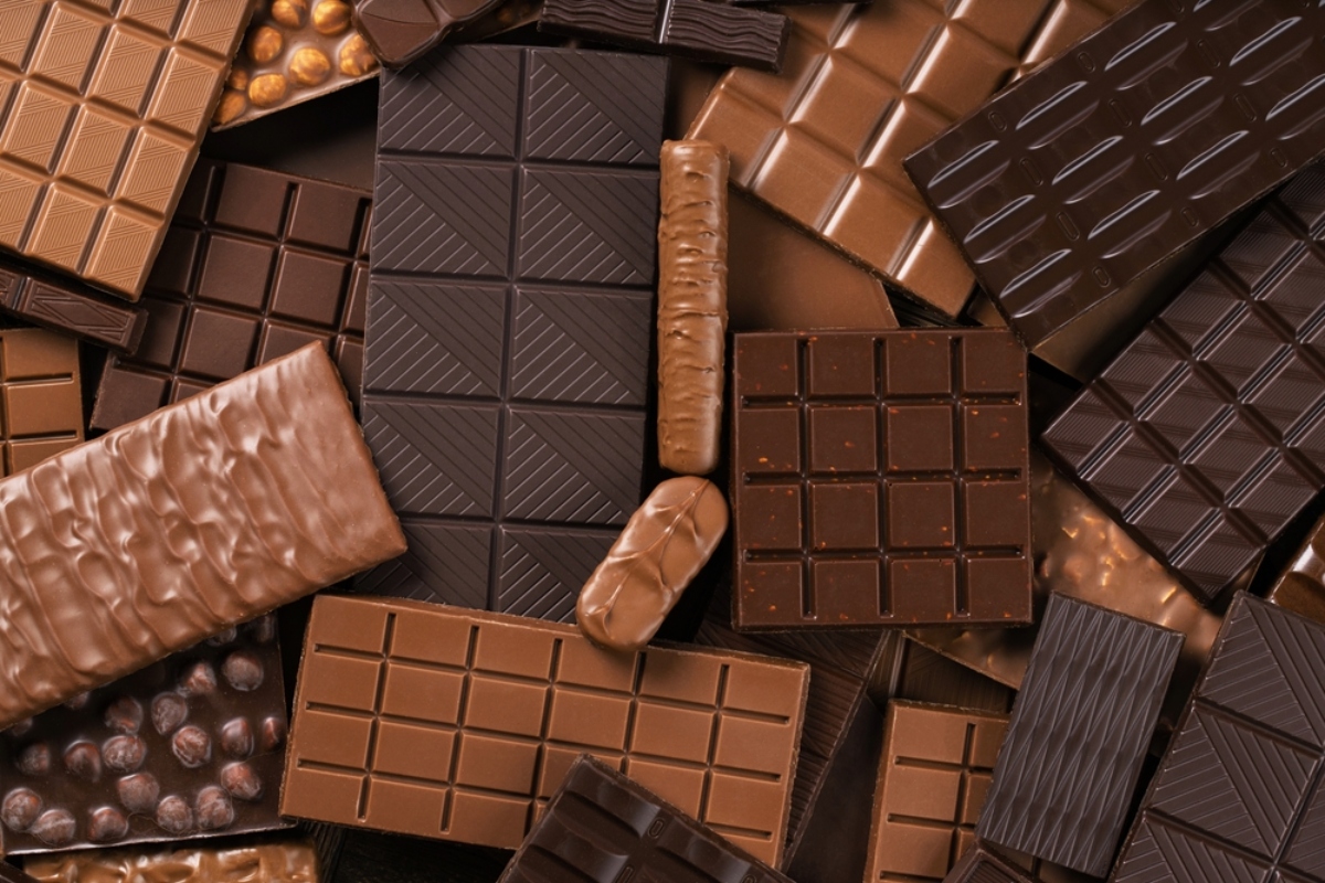 Recall de barras de chocolates