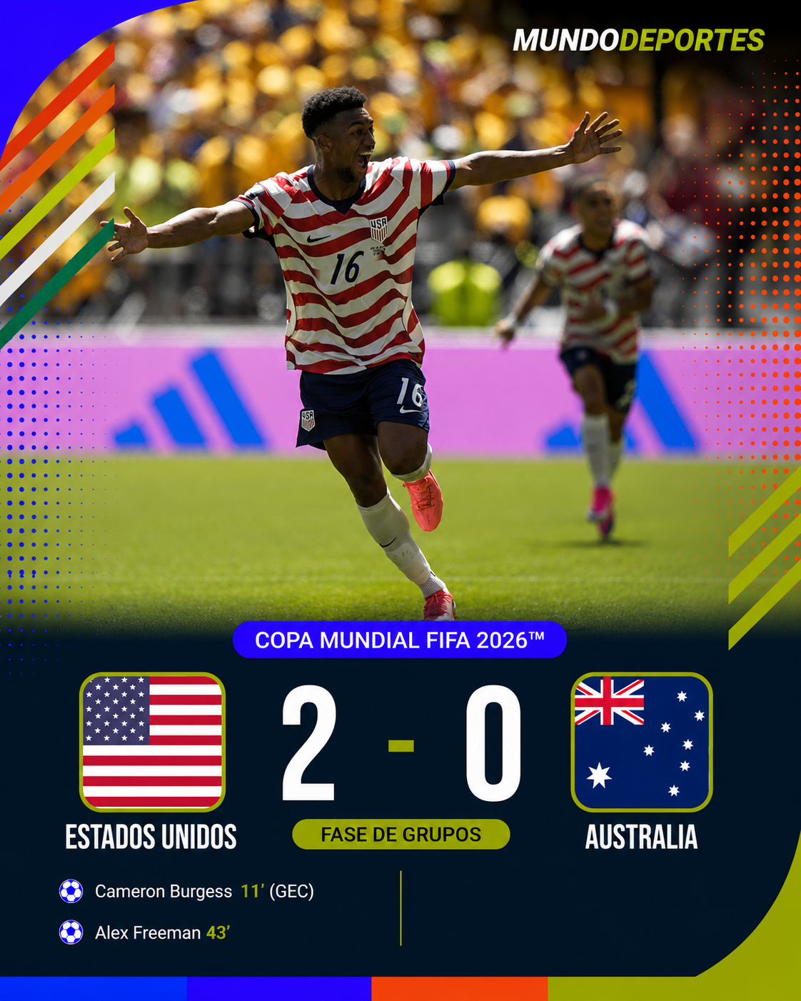 USA, Mundial, Estados Unidos