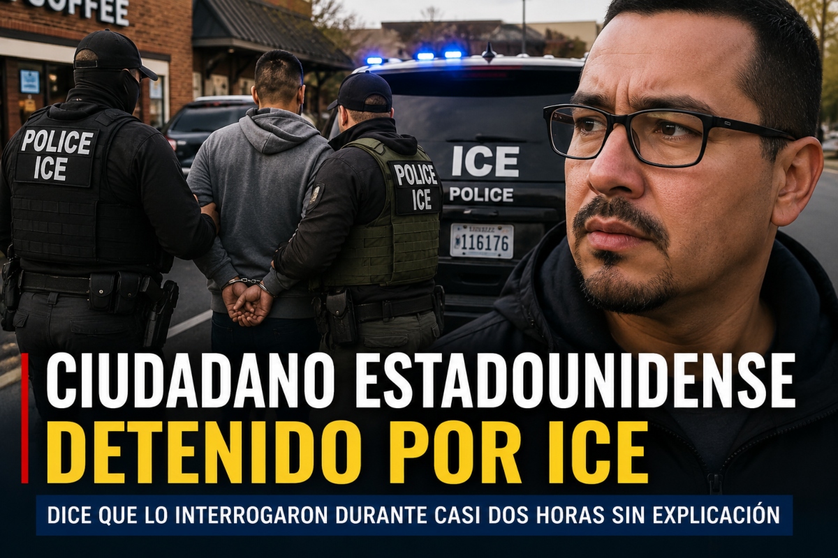 Ciudadano estadounidense detenido por ICE en Maryland, US citizen detained by ICE
