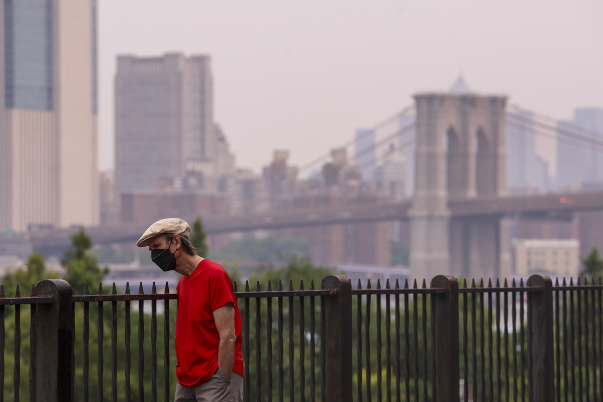 humo, incendios, forestales, mundial , nueva, york, canada