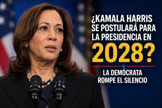 Kamala Harris aplaza decisión sobre 2028