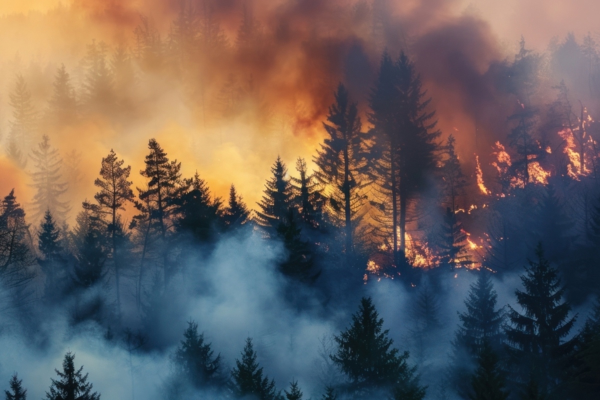 Incendio forestal en Los Ángeles
