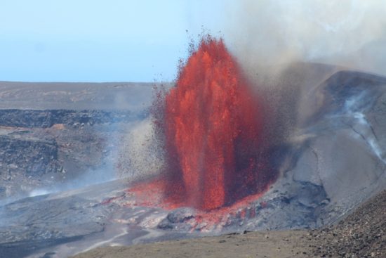 Kilauea hace erupción otra vez