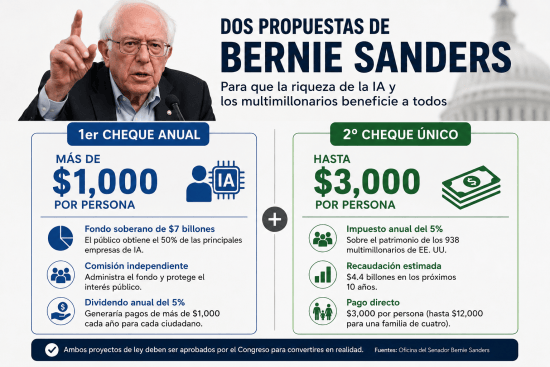 cheques de estímulo de $1.000 y $3.000